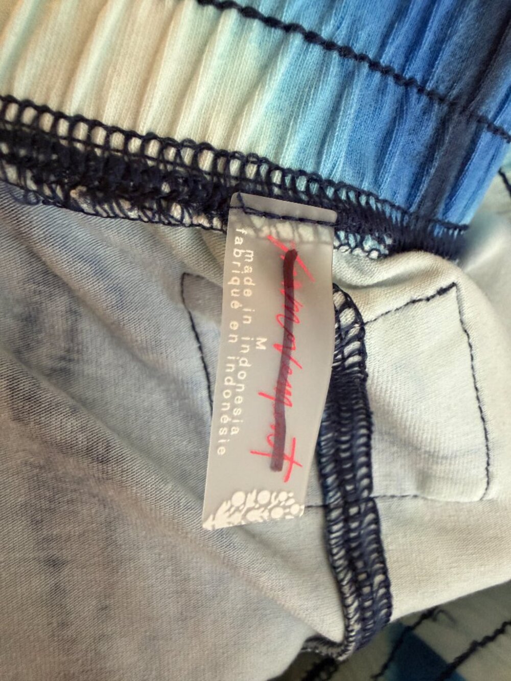 FP Movement Hot Shot Crossover Set Shibori Navy Combo NWOT M - Picture 13 of 16